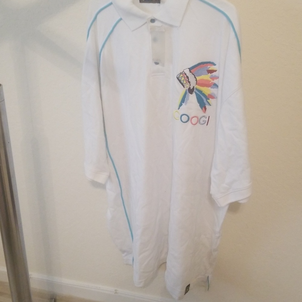 Vintage Coogi 4xl collered shirt